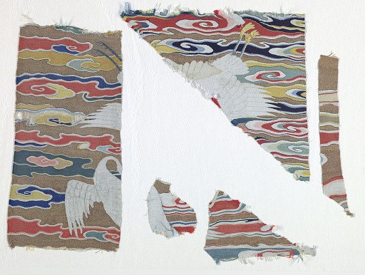 Fragments of a rank badge
