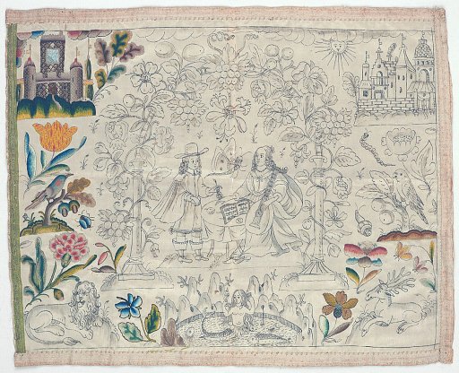 Embroidered picture