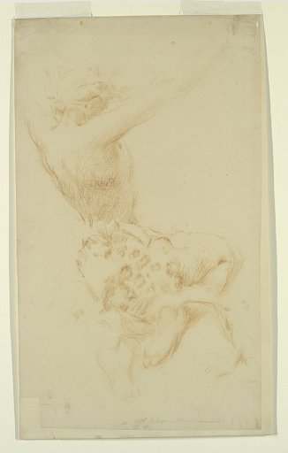 Study for a maenad, “Vintage Festival,” Mendelssohn Glee Club, New York, NY