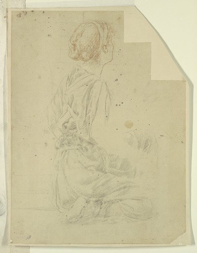 Study for a seated woman, “Vintage Festival,” Mendelssohn Glee Club, New York, NY