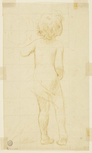 Study for a standing child, “Vintage Festival,” Mendelssohn Glee Club, New York, NY