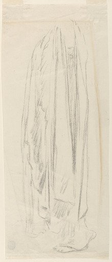 Study for leader of the procession, “Vintage Festival,” Mendelssohn Glee Club, New York, NY