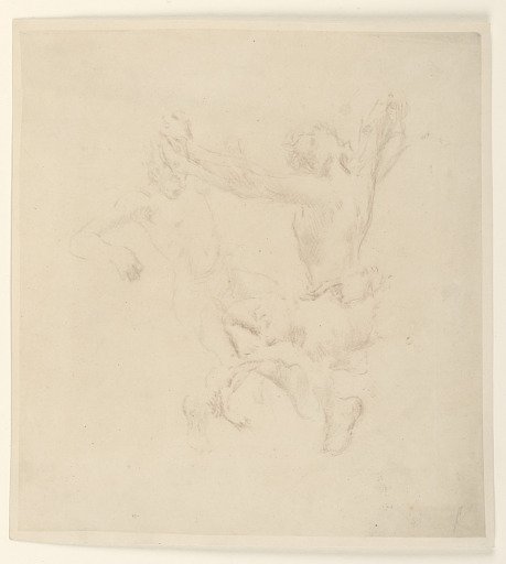 Study for a group, “Vintage Festival,” Mendelssohn Glee Club, New York, NY