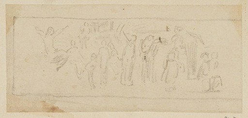 Study for a procession, “Vintage Festival,” Mendelssohn Glee Club, New York, NY