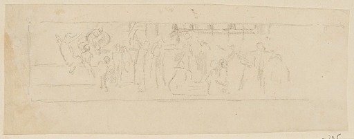 Study for a procession, “Vintage Festival,” Mendelssohn Glee Club, New York, NY