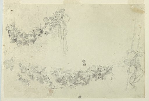 Study for festoons, “Vintage Festival,” Mendelssohn Glee Club, New York, NY