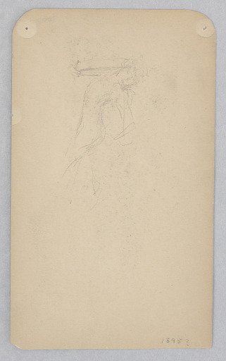 Study for a dancing woman, “Moods to Music,” Mendelssohn Glee Club, New York, NY