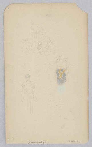 Study for a woman, “Vintage Festival,” Mendelssohn Glee Club, New York