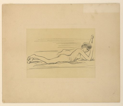 Sketch of Female Nude