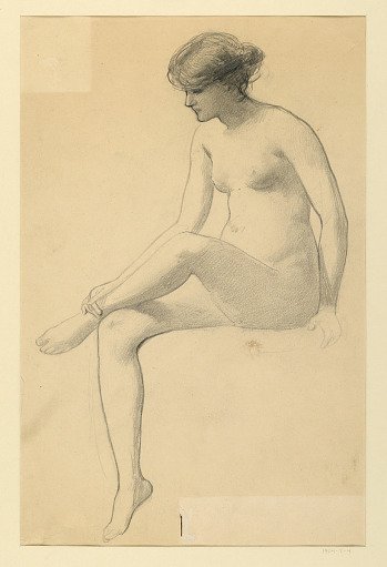 Seated Female Nude