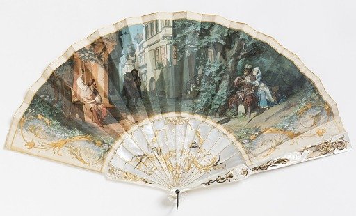 Pleated fan