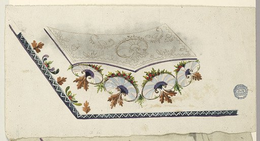 Design for the Embroidery of a Man's Waistcoat