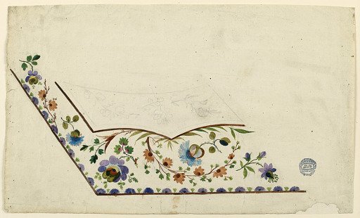 Design for the Embroidery of a Man's Waistcoat