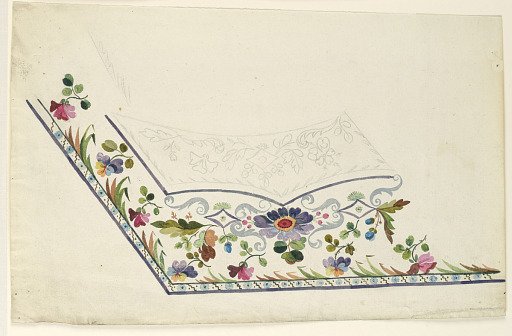 Design for the Embroidery of a Man's Waistcoat