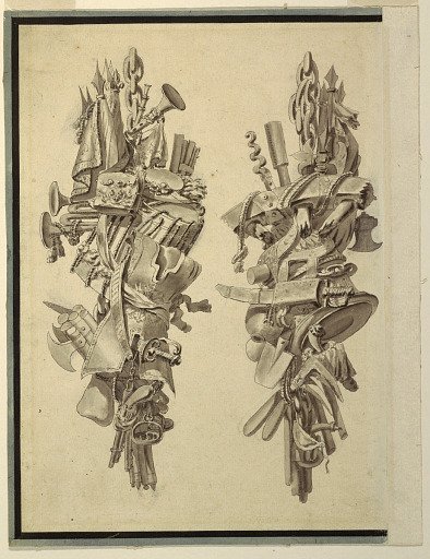 Design for a Pair of Trophies