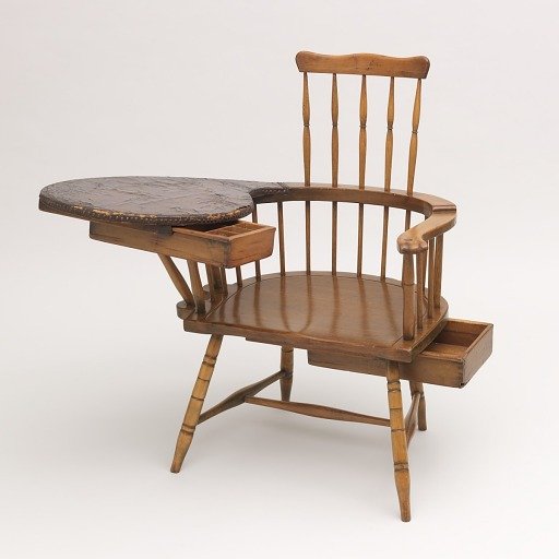 Writing-arm Windsor Chair