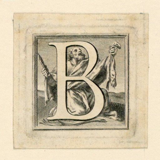 Decorated Capital Letter B