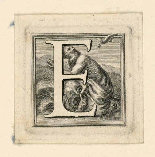 Decorated Capital Letter E