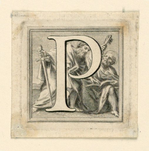 Decorated Capital Letter P
