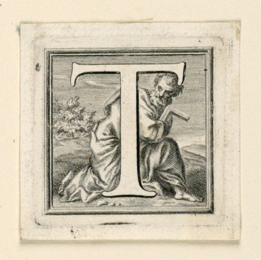 Decorated Capital Letter T
