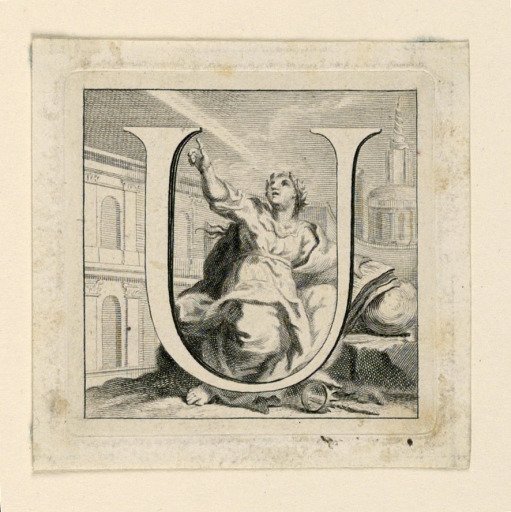 Decorated Capital Letter U