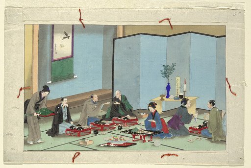 One of Sixteen Scenes of the Death and Burial of a Man