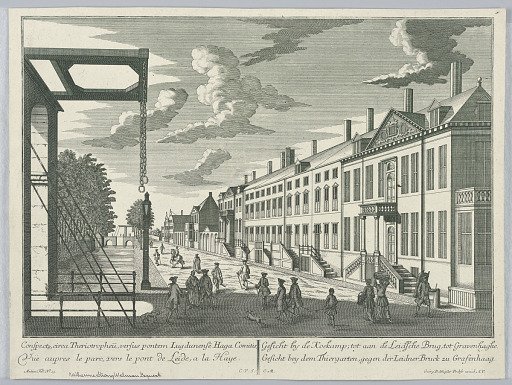 Peep-show, View Near the Park, Toward the Bridge of Leyden in The Hague