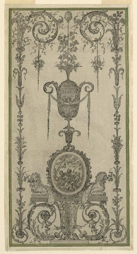 Arabesque Design for a Panel