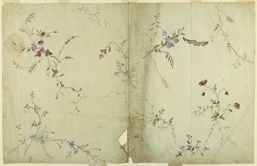 Design for a Silk Brocade