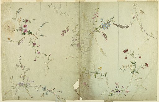 Design for a Silk Brocade