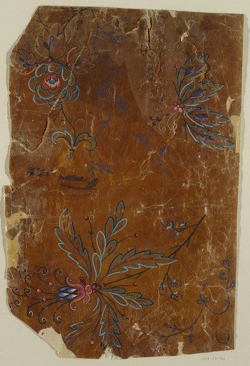 Design for Three Woven Flower Boughs