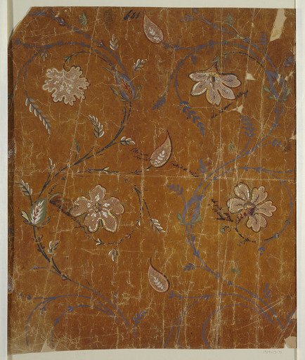 Design for an Embroidered Woven Fabric