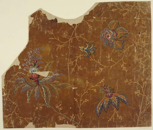 Design for a Brocade, Fragment