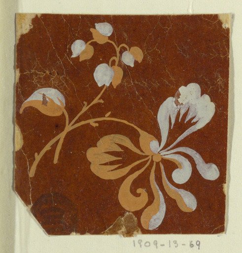 Design for a Motif of a Woven Fabric