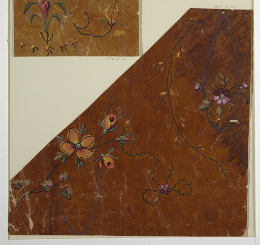 Design for a Woven Fabric, Fragment