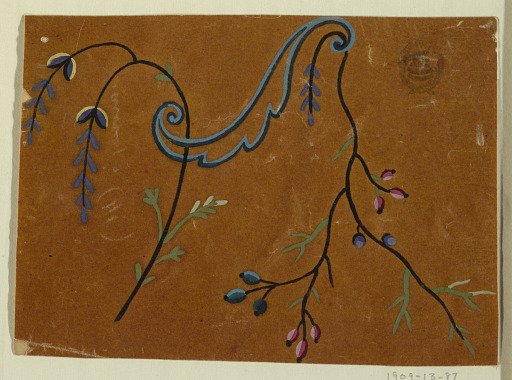 Design for a Woven Fabric, Fragment