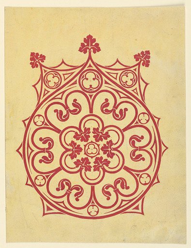 Design for a Motif off a Woven or Embroidery Fabric