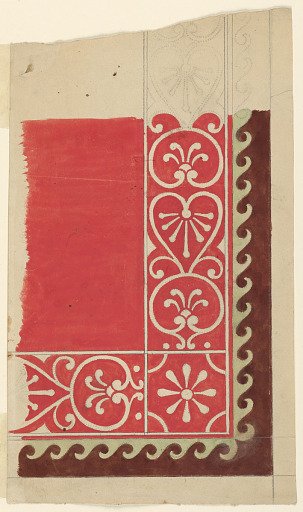 Design for a Woven or Embroidered Textile