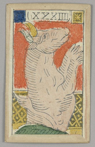 Minchiate (Tarot) Playing Card