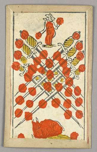 Minchiate (Tarot) Playing Card