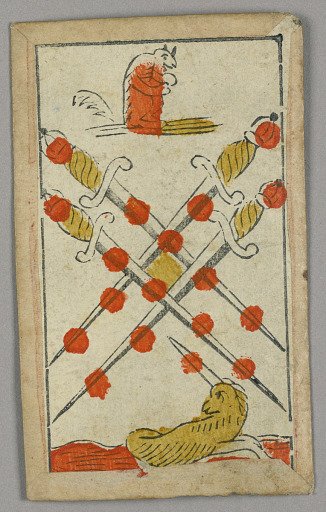 Minchiate (Tarot) Playing Card