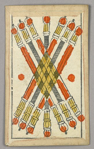Minchiate (Tarot) Playing Card
