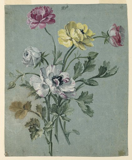 Study of a Bunch of Roses