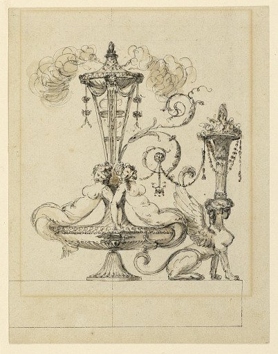 Design for a Decorative Arabesque