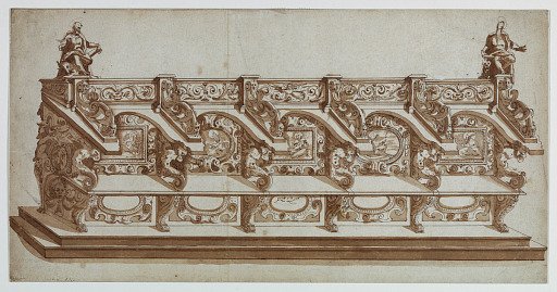 Design for Five Choir Stalls
