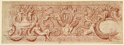Design for a painted frieze