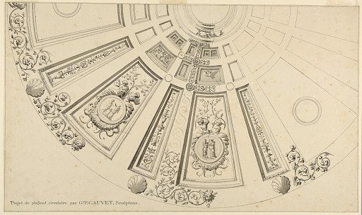 Design for a circular ceiling