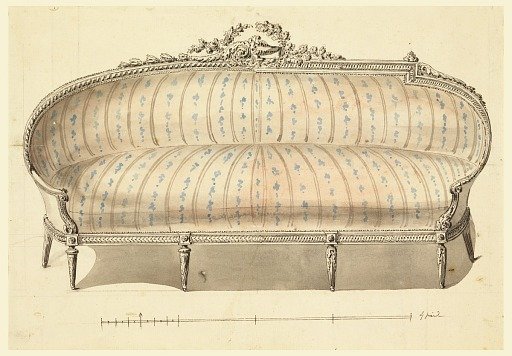 Design for Sofa, with Alternative Suggestions