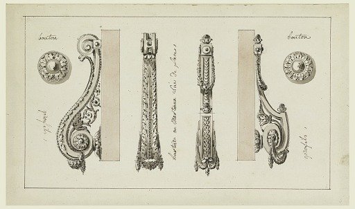 Designs for two doorknockers