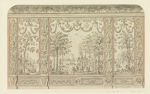 Design for Chinoiserie Wall Decoration
